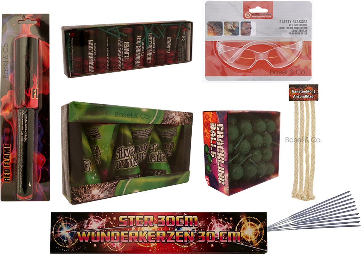 Vuurwerk pakket kinderen | Nieuw jaar | Oud en nieuw | Siervuurwerk